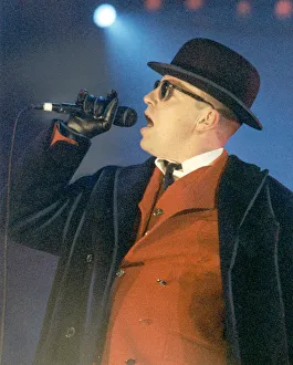 Ska group Madness performing at GMex in Manchester. Pictured is lead singer Suggs Ska group Madness performing at GMex in Manchester. Pictured is lead singer Suggs