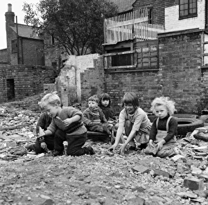 Slum areas of Leicester. 18th October 1963 Slum areas of Leicester. 18th October 1963