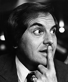 A smiling birthday picture of comedian Bob Monkhouse pictured at Manchesters Piccadilly A smiling birthday picture of comedian Bob Monkhouse pictured at Manchesters Piccadilly