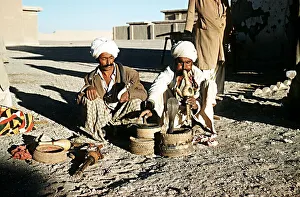 Snake charmers at the Iran Pakistan border Baluchistan Pakistan Snake charmers at the Iran Pakistan border Baluchistan Pakistan