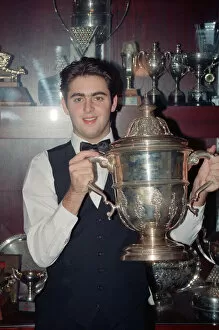 Images Dated 4th December 1991: Snooker player Ronnie O Sullivan, pictured the day before his 16th birthday