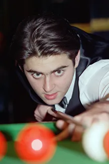 Images Dated 4th December 1991: Snooker player Ronnie O Sullivan, pictured the day before his 16th birthday
