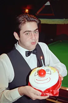 Images Dated 4th December 1991: Snooker player Ronnie O Sullivan, pictured the day before his 16th birthday