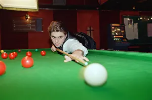 Images Dated 4th December 1991: Snooker player Ronnie O Sullivan, pictured the day before his 16th birthday