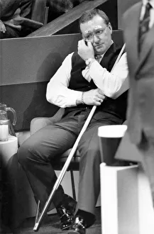 Snooker. Taylor Dennis. April 1986 P011459 Snooker. Taylor Dennis. April 1986 P011459