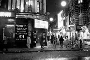 Images Dated 22nd November 1987: Soho is an area of the City of Westminster and part of the West End of London