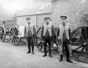 Images Dated 15th November 2012: Soldiers of the Royal Artillery seen here wearing their jackets designed to carry 18Ib