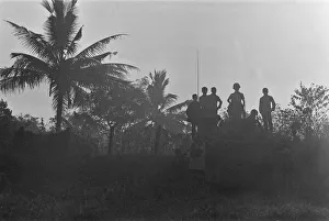 Soldiers of the South Vietnamese army watch from the top of an armoured personnel carrier Soldiers of the South Vietnamese army watch from the top of an armoured personnel carrier