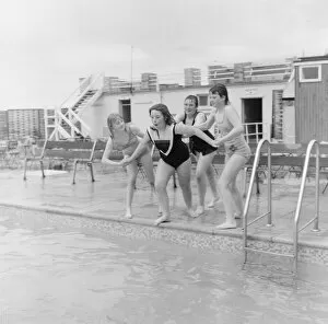 Images Dated 30th May 1971: Solway Lido Holiday Centre, Silloth On Solway, Wigton, Cumbria, England, 30th May 1971