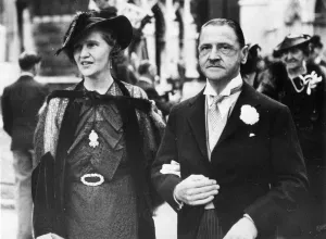 Somerset Maugham and his bride Syrie shortly after their marriage Somerset Maugham and his bride Syrie shortly after their marriage
