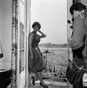 Boots And Shoes Gallery: Sophia Loren at the Cannes film festival. May 1958