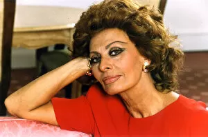 Images Dated 12th March 1993: SOPHIA LOREN PICTURED 12 MARCH 1993