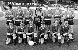 Images Dated 19th May 1984: South Bank FC Juniors, the North Riding County FA Cup Winners. Front Row L-R A