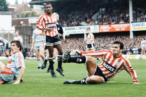 Southampton 4-1 Liverpool. League match at The Dell Southampton 4-1 Liverpool. League match at The Dell