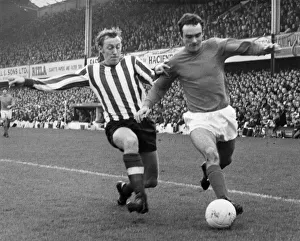 Southampton v. Manchester United November 1970. United' Southampton v. Manchester United November 1970. United'
