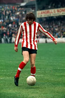 Southampton v Wolverhampton league match at The Dell. Mike Channon playing for