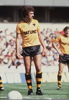 Images Dated 1st August 1972: Southampton v Wolves. Wolves player Jeff Palmer wearing Tatung sponsored strip