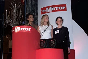 Images Dated 20th May 1999: The Spice Girls with Josie Russell May 1999 at the Mirror Pride of Britain Awards