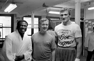 Images Dated 31st July 1970: Sport: Boxing: Joe Bugner and Emile Griffith at Madison Square Gardens, New York