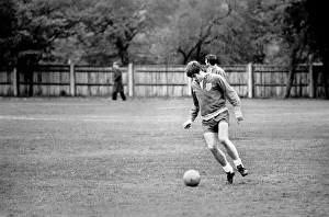 Sport Football: England training at Roehampton today for the match against Holland Sport Football: England training at Roehampton today for the match against Holland