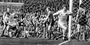 Sport - Football Swansea City - Swans legend Robbie James (right Sport - Football Swansea City - Swans legend Robbie James (right