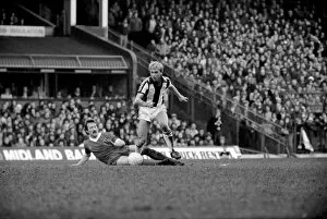Images Dated 10th February 1981: Sport: Football: West Bromwich Albion v. Liverpool. Action during the match