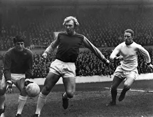 Sport: Football: West Ham's Bobby Moore in action. August 1971 P030965