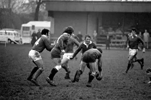 Images Dated 8th January 1972: Sport: Rugby Union. Llanelli v. Wasps. January 1972 72-0226-009