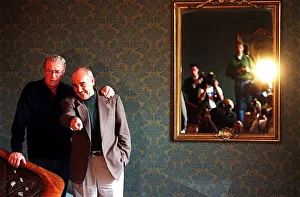 Under the spotlight August 1997 Michael Caine and Sean Connery face the press at Under the spotlight August 1997 Michael Caine and Sean Connery face the press at