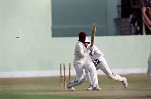 Images Dated 12th April 1990: Spt. Cricket. West Indies v. England. April 1990 90-2282-026 Antigua commencing