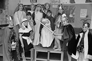 St Aidens CE first school nativity - A Centurion in Bethlehem. 2nd December 1991