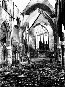 Core13 Gallery: St Marks Cathedral Sheffield after German air raid WW2