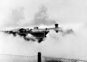Images Dated 18th March 1989: Standard tank engine number 80079 covered in steam on the Bridgenorth to Kidderminster