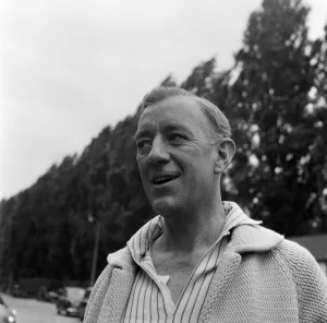 00876 Gallery: The stars of Our Man in Havana. Alec Guinness. 20th May 1959
