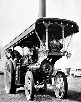Images Dated 30th May 1973: Steam Rollers and Steam Engines. May 1973 P004917