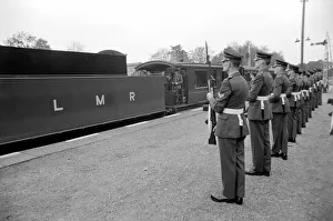 The last steam train to run at the Army depot at Longmoor The last steam train to run at the Army depot at Longmoor