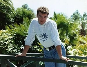 Images Dated 21st February 1990: Stefan Dennis actor famous for his role in the TV soap Neighbours