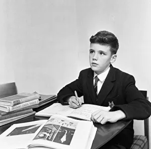 Stephen Burton of North Hatch Technical School seen here doing his Chemistry homework Stephen Burton of North Hatch Technical School seen here doing his Chemistry homework