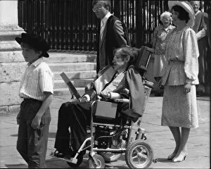 Stephen Hawking, Cambridge June 1989