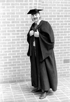Images Dated 1st July 1975: Stephen Lewis seen here in the costume of a head master. July 1975
