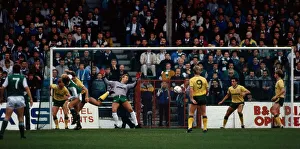 Steve Archibald scores goal past Alan Rough October 1988 Steve Archibald scores goal past Alan Rough October 1988