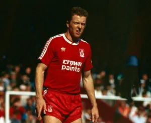 Steve Nicol in action for Liverpool April 1988 Steve Nicol in action for Liverpool April 1988