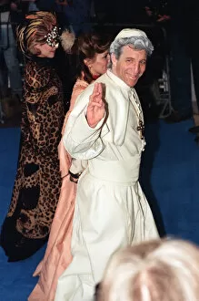 Images Dated 6th April 1997: Steve Wyatt arriving at Elton Johns 50th birthday party at Hammersmith Palais