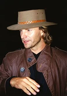 Sting - October 1987 at the premiere of 'Hearts of Fire'at the Odeon