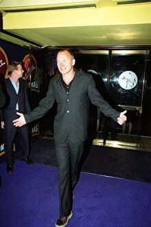 Images Dated 25th August 1998: Sting Singer / Actor August 98 Arriving for the premiere of Lock Stock And Two