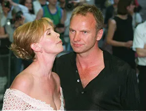 Sting Singer with his wife Trudie Styler at the Premiere of his Film Grotesque Sting Singer with his wife Trudie Styler at the Premiere of his Film Grotesque