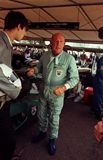 Stirling Moss September 98 Former world motorracing champion at the 50th Goodwood Stirling Moss September 98 Former world motorracing champion at the 50th Goodwood