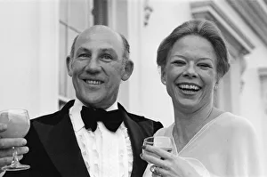 Images Dated 17th April 1980: Stirling Moss weds Susie Paine. 17th April 1980