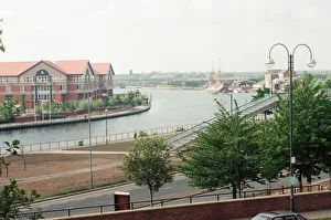 Images Dated 1st June 1995: Stockton Riverside Development, 1st June 1995