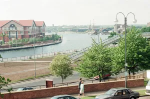 Images Dated 1st June 1995: Stockton Riverside Development, 1st June 1995
